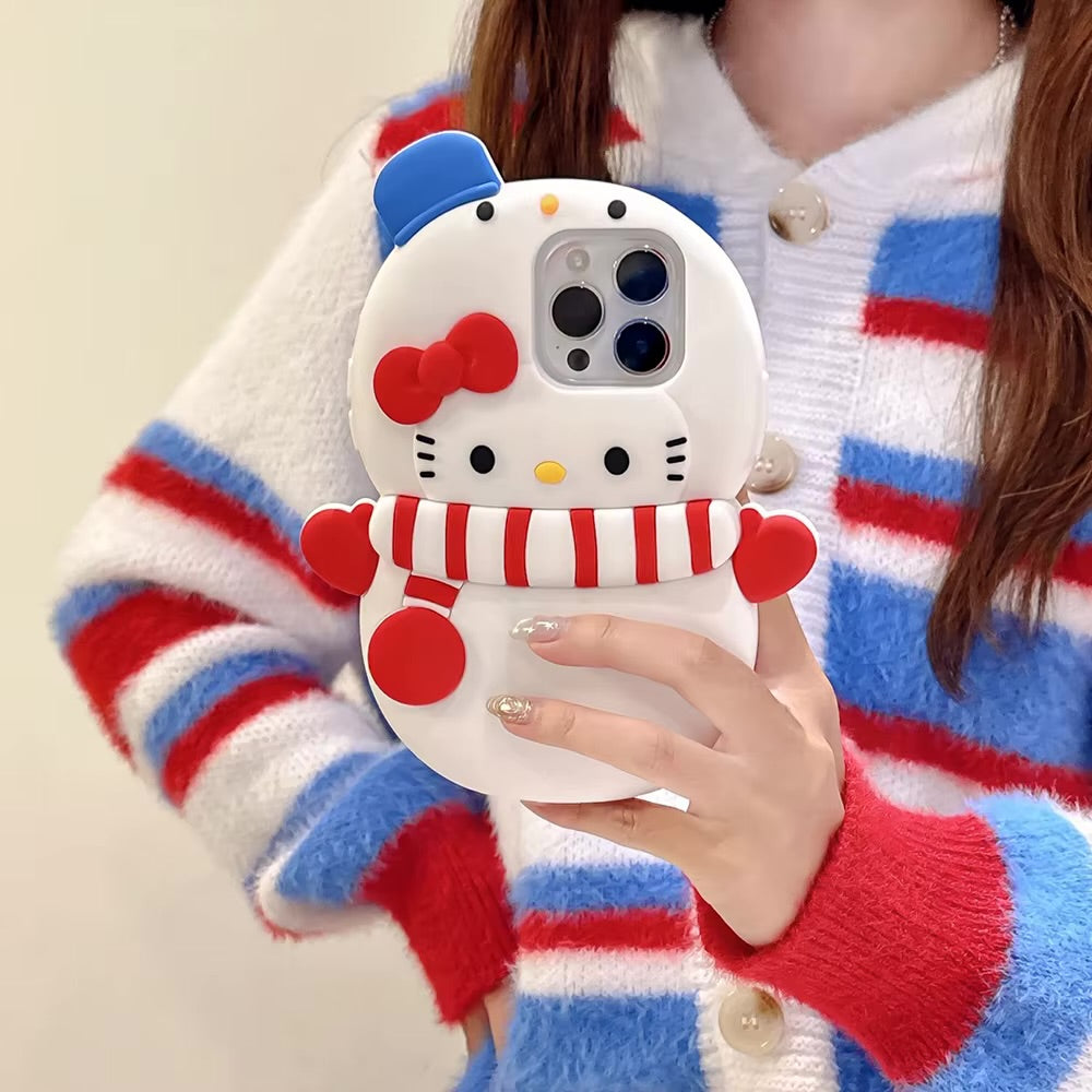 Hello Kitty Snowman Phone Case