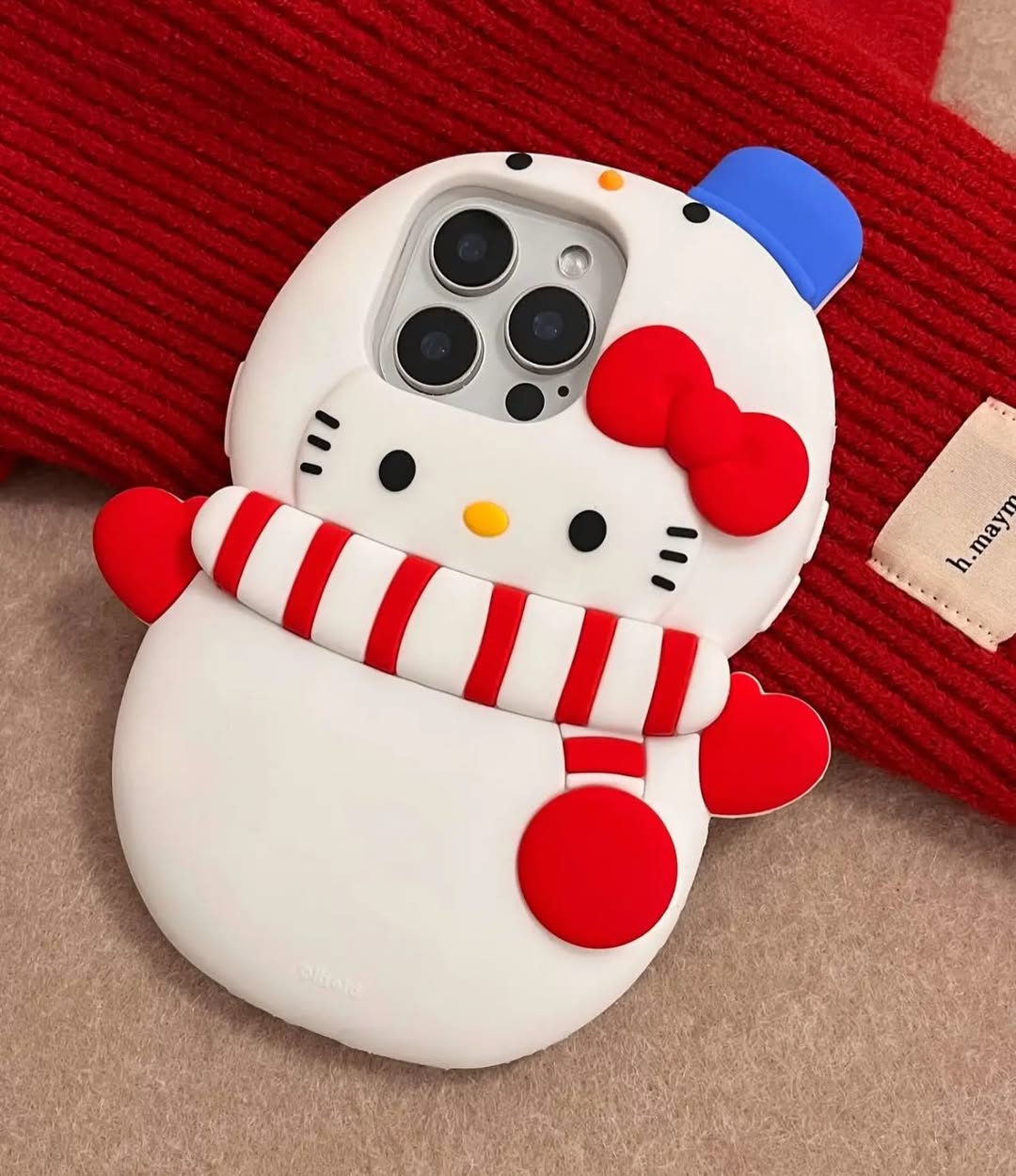 Hello Kitty Snowman Phone Case