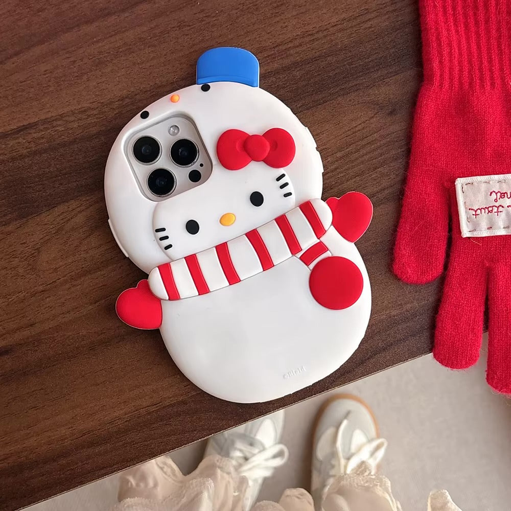 Hello Kitty Snowman Phone Case