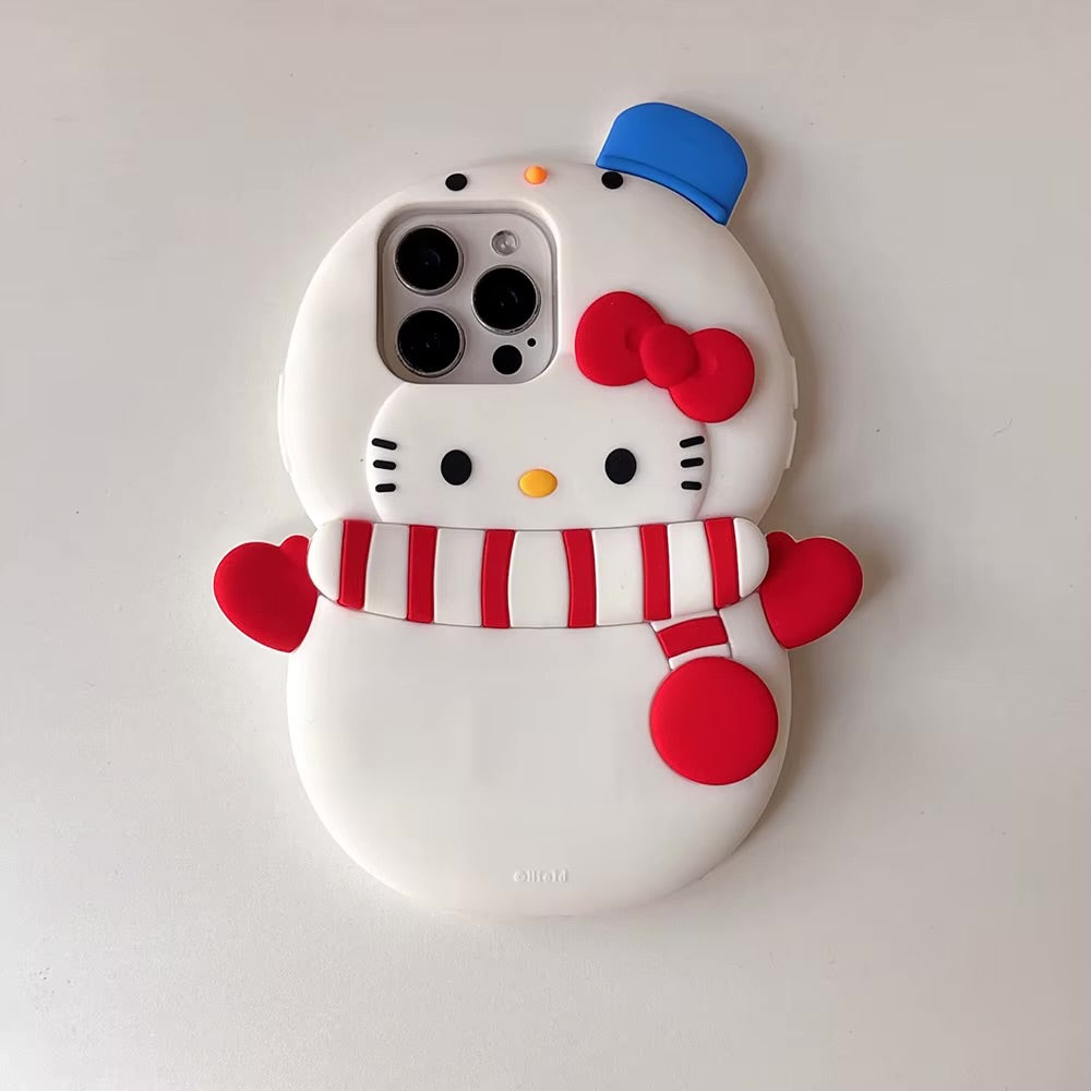 Hello Kitty Snowman Phone Case