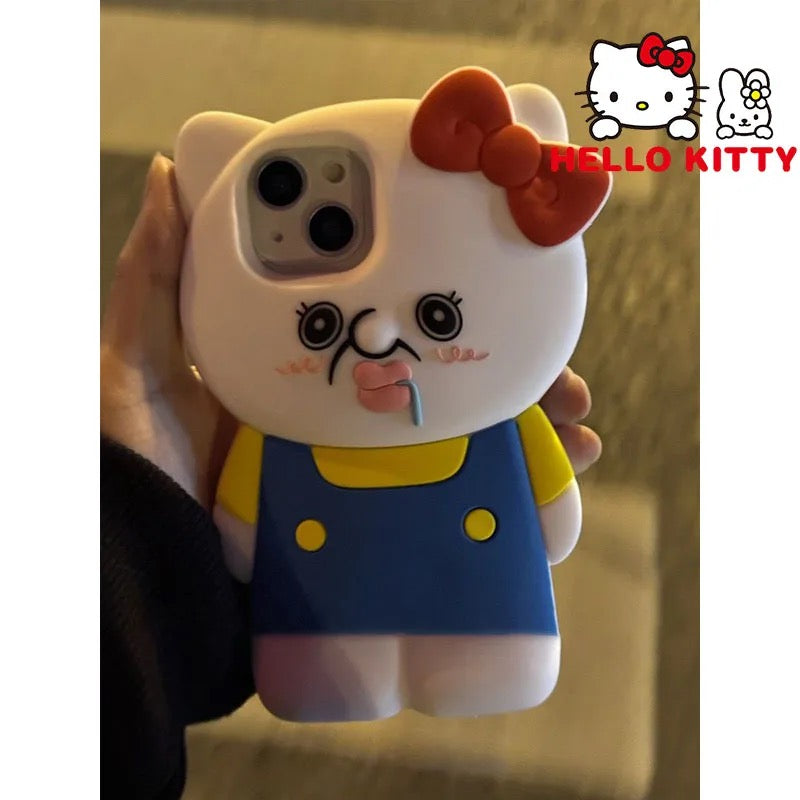 Drooling Hello Kitty Phone Case