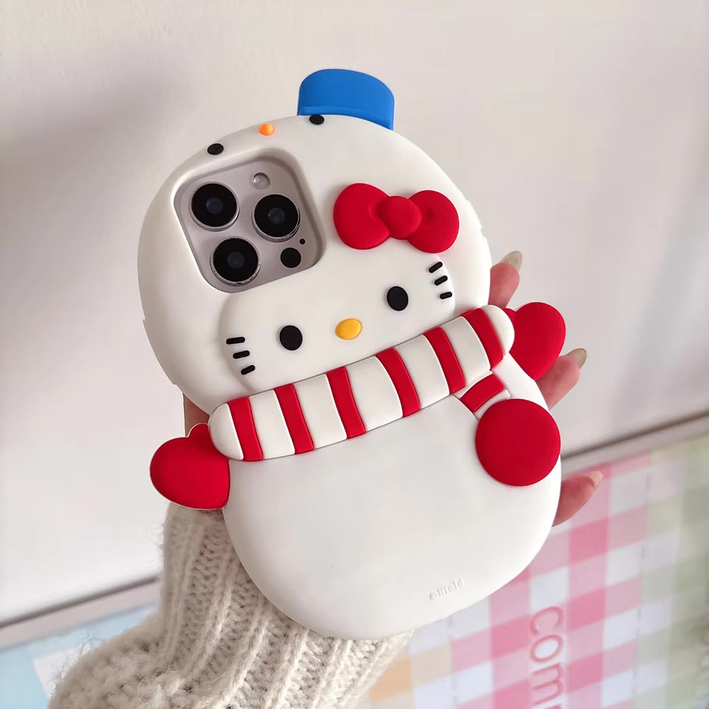 Hello Kitty Snowman Phone Case