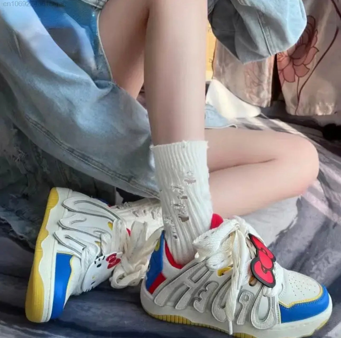 Hello Kitty x Kuromi x My Melody x Cinnamoroll Y2K Fashion Shoes
