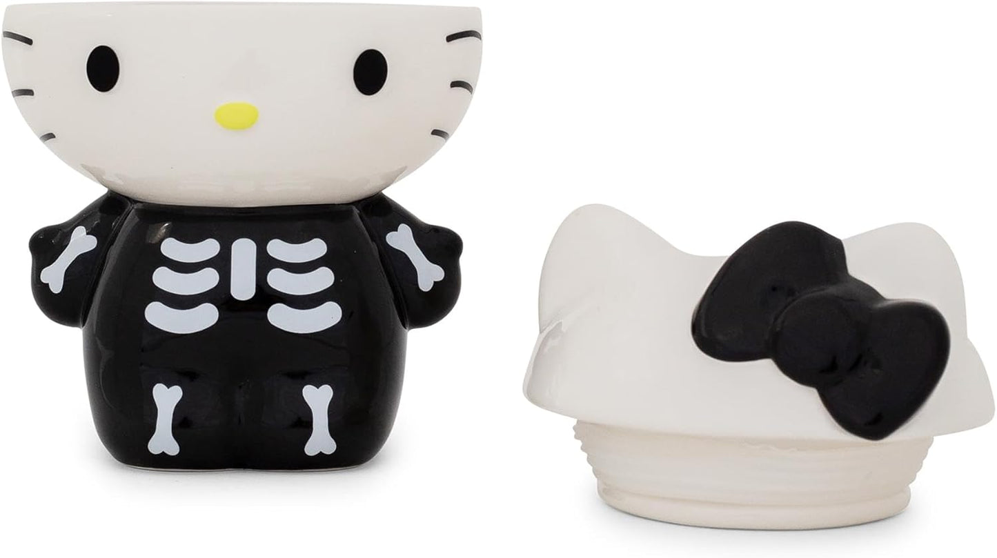 Hello Kitty Skeleton Spooky Snack Jar