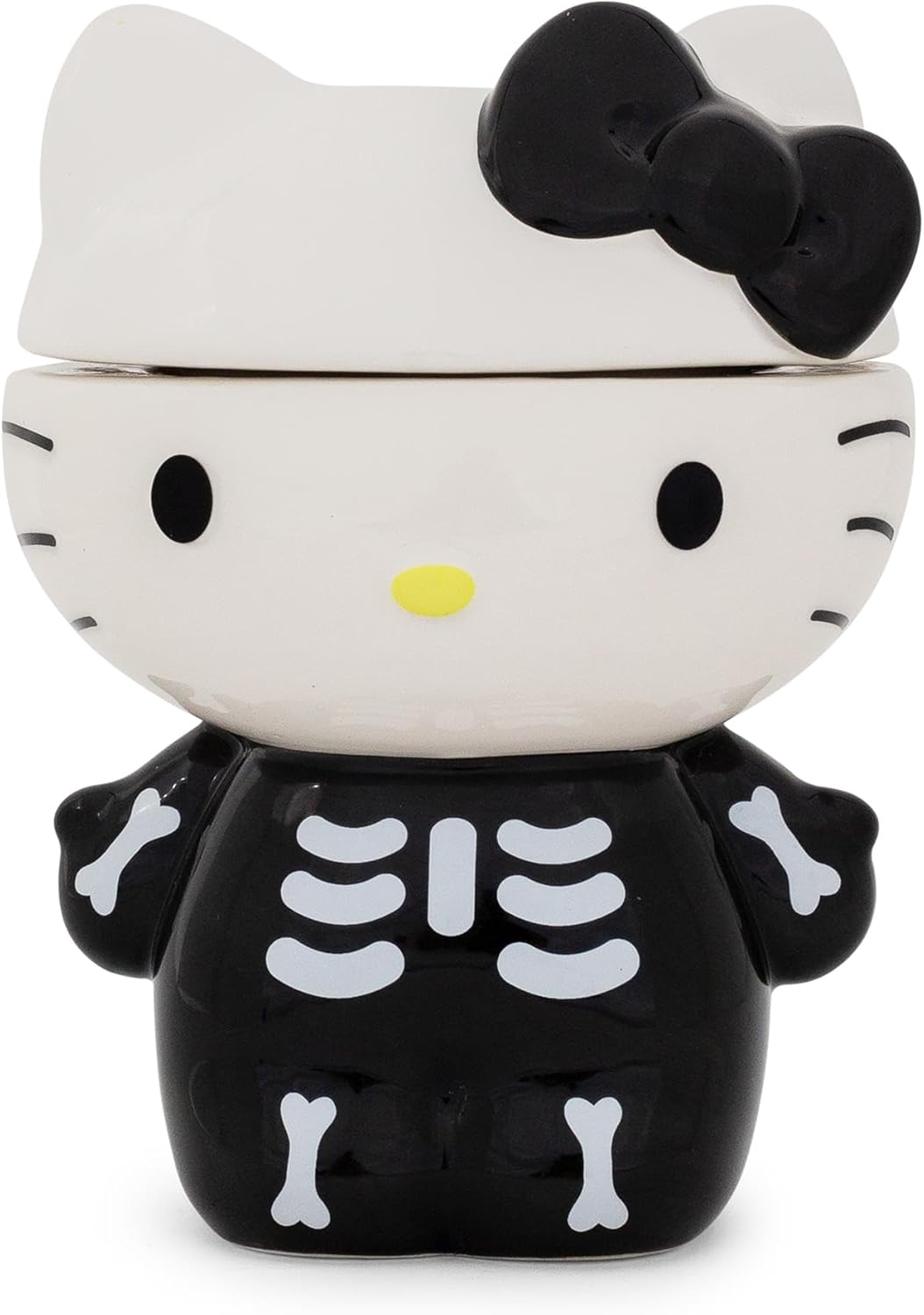 Hello Kitty Skeleton Spooky Snack Jar