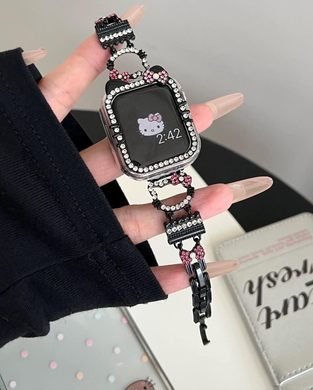 Hello Kitty Bling iWatch Strap