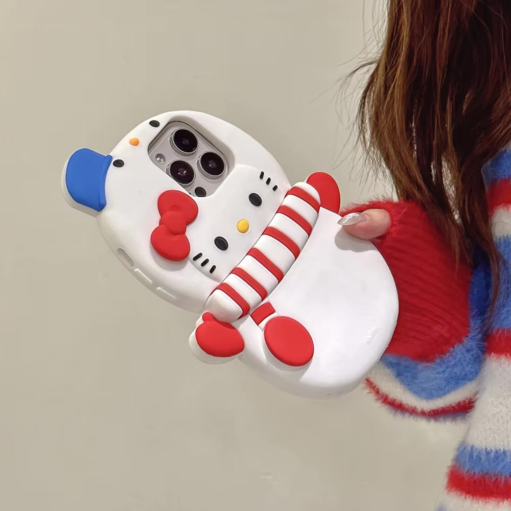 Hello Kitty Snowman Phone Case