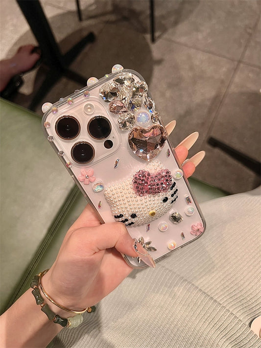 Hello Kitty Cute Luxury Diamond Phone Case