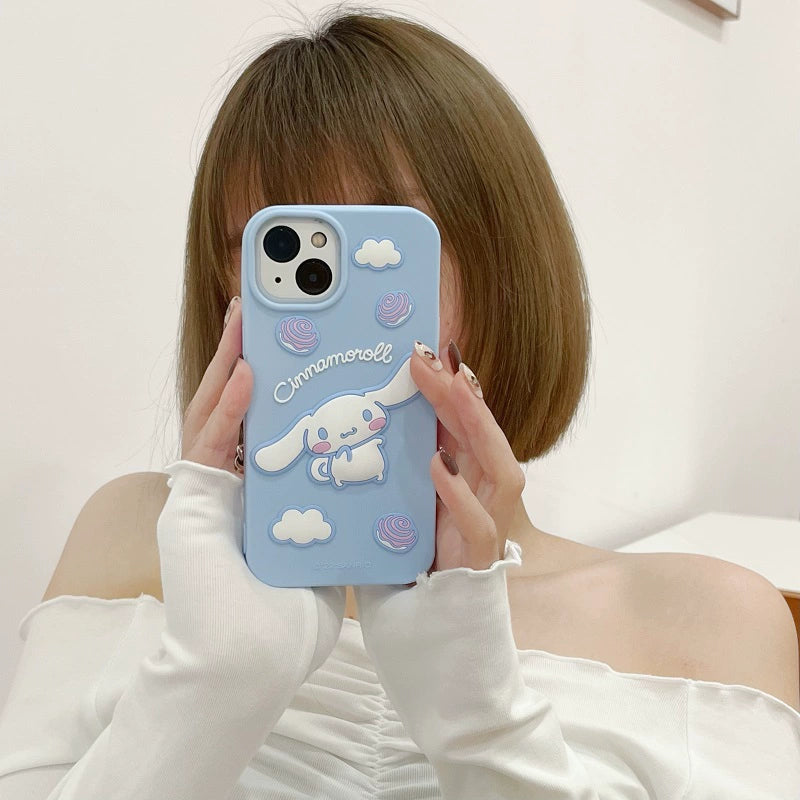 Sanrio Hello Kitty x Kuromi x My Melody x Cinnamoroll x Pompompurin Phone Cases