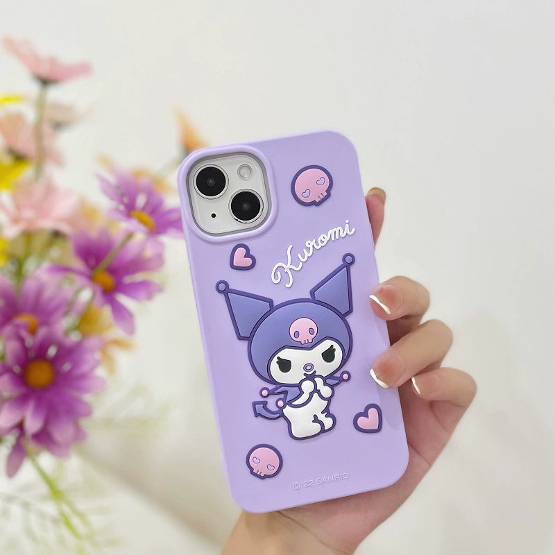 Sanrio Hello Kitty x Kuromi x My Melody x Cinnamoroll x Pompompurin Phone Cases