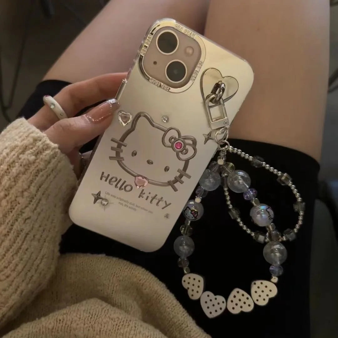 Hello Kitty Silver Phone Case