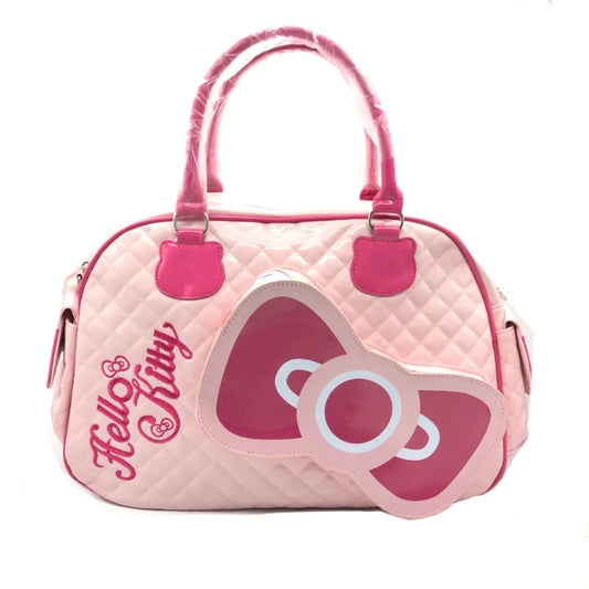 Hello Kitty Bag Cute Pink Glossy Bag