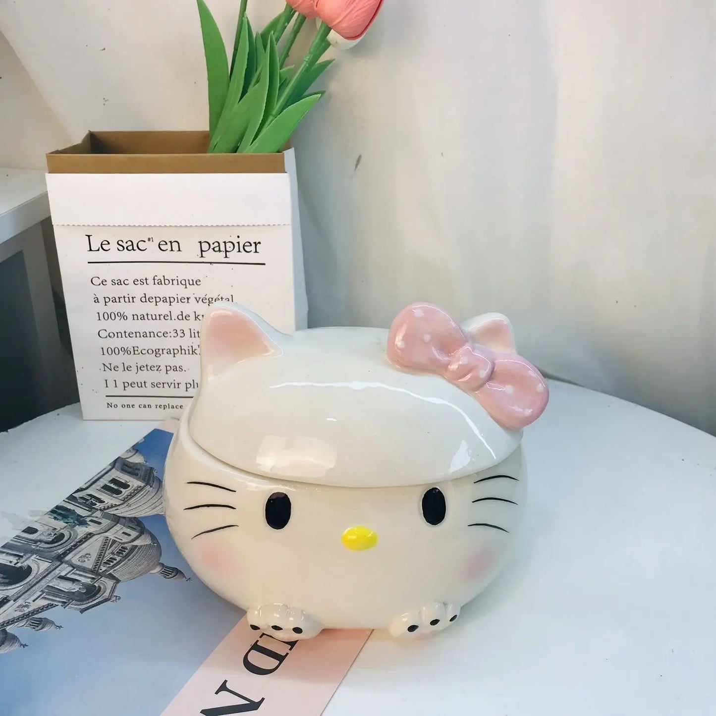 Hello Kitty Ceramic Storage Jar