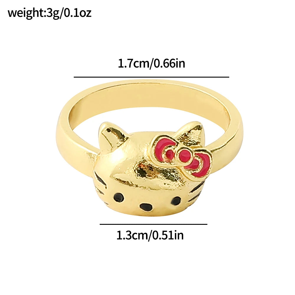 Hello Kitty Gold Ring