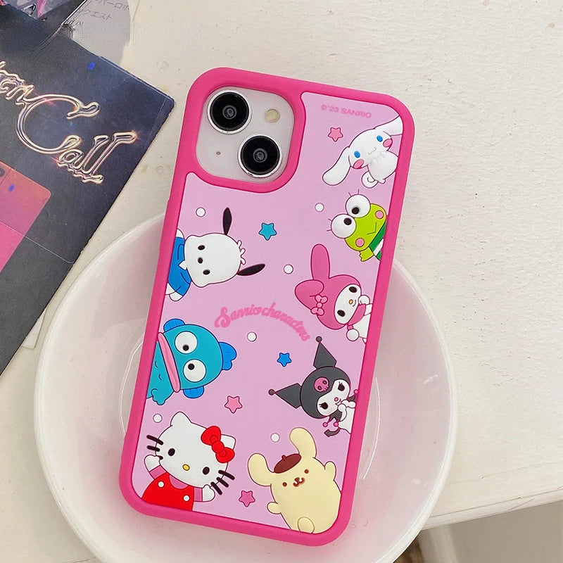 Sanrio Colorful Soft Silicone Phone Cases