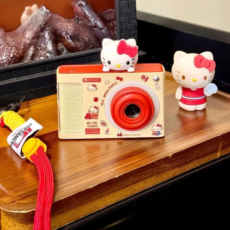 Kawaii Hello Kitty Retro Camera Digital Camera High Definition