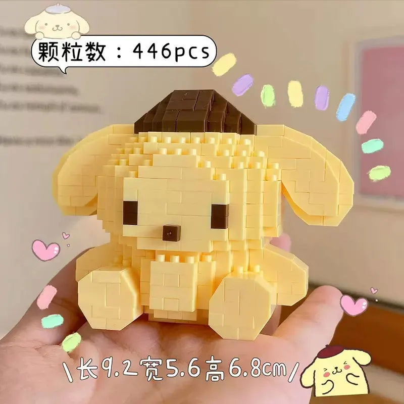 Sanrio Building Brick Blocks