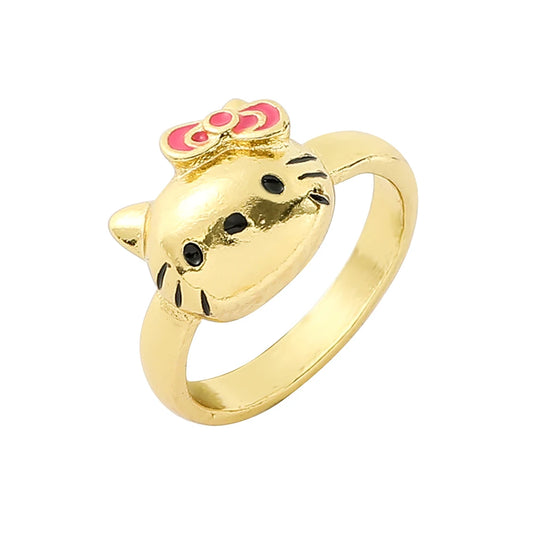 Hello Kitty Gold Ring