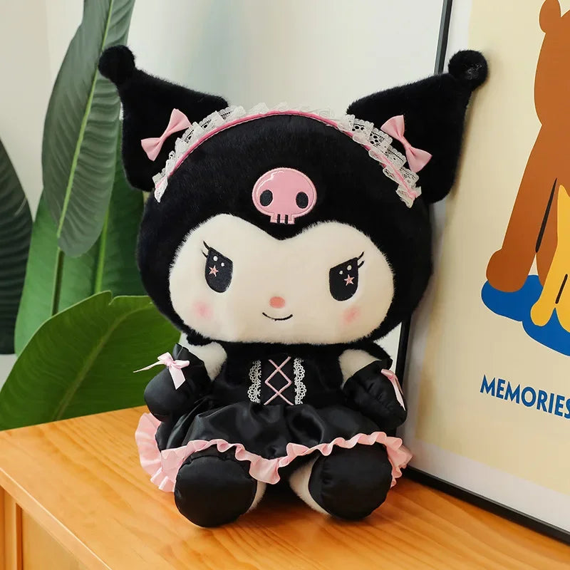 Kuromi Dark Goth Pastel Plushie