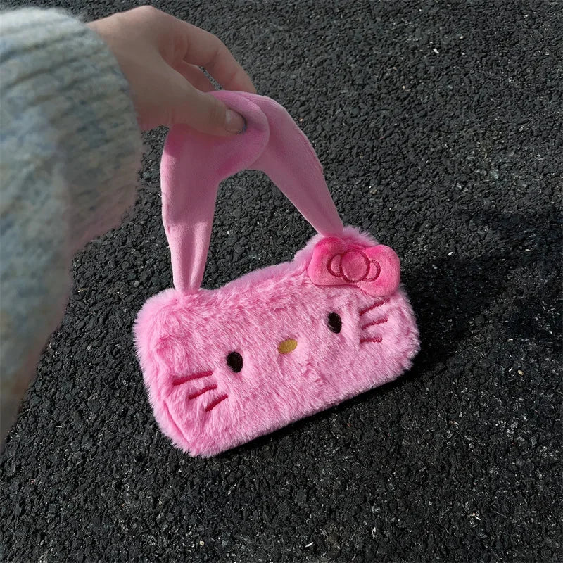 Hello Kitty Pink Plush Purse Phone Case