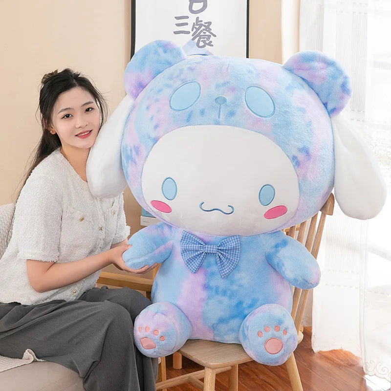 Sanrio Kuromi x My Melody x Cinnamoroll Big Large Tie Dye Plushie 40/60/80cm