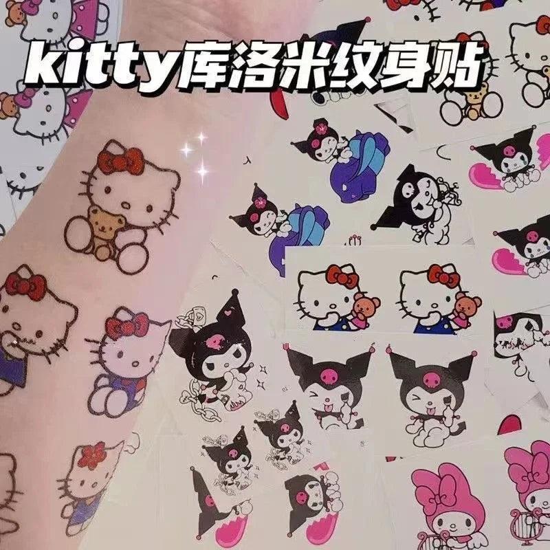 Sanrio Kawaii Tattoo Stickers