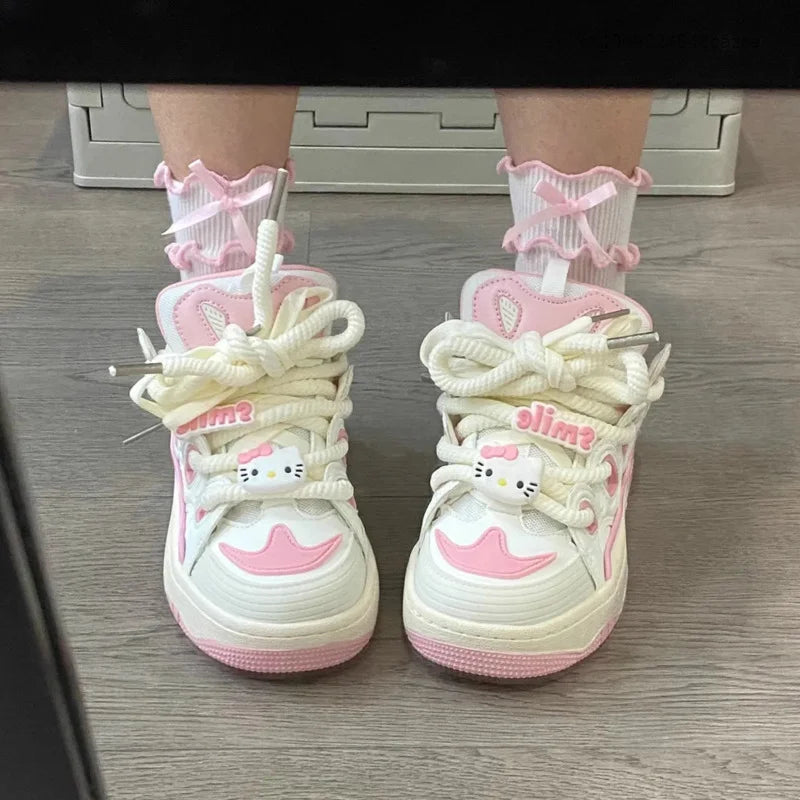 Hello Kitty Y2k Cute Sneaker Shoes