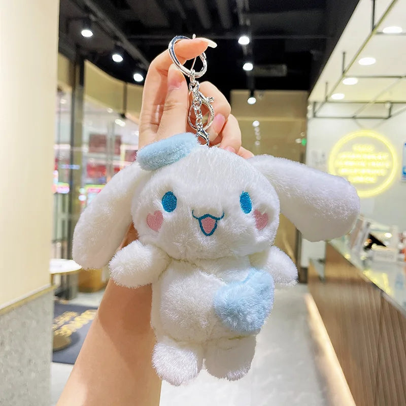 Cinnamoroll Plush Kawaii Adorable Matching Keychain