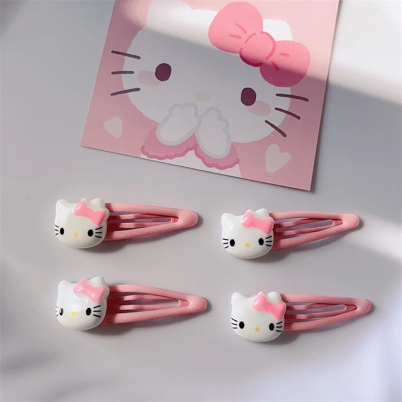 Hello Kitty Barrettes Hair Clips