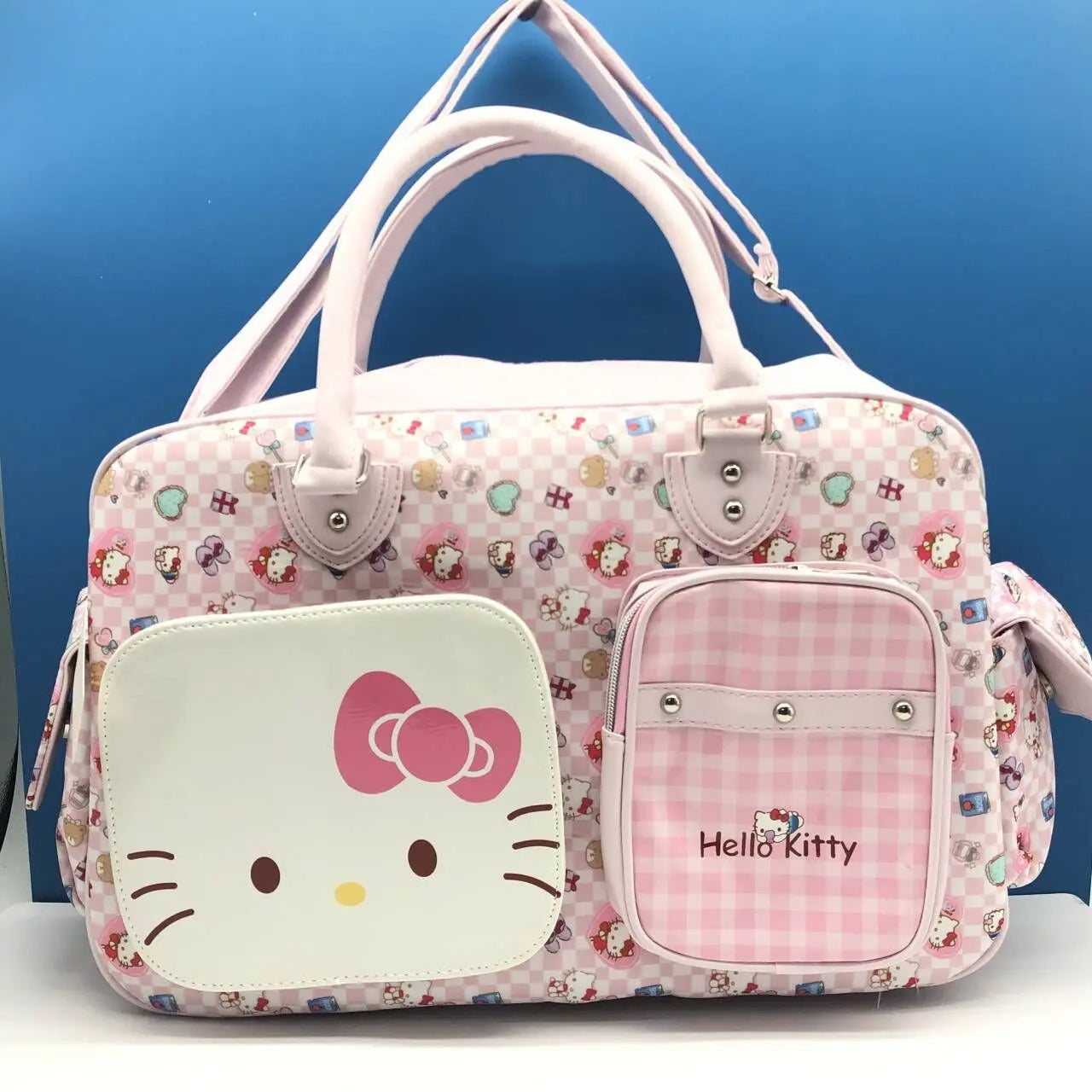 Hello Kitty Bag Cute Pink Glossy Bag