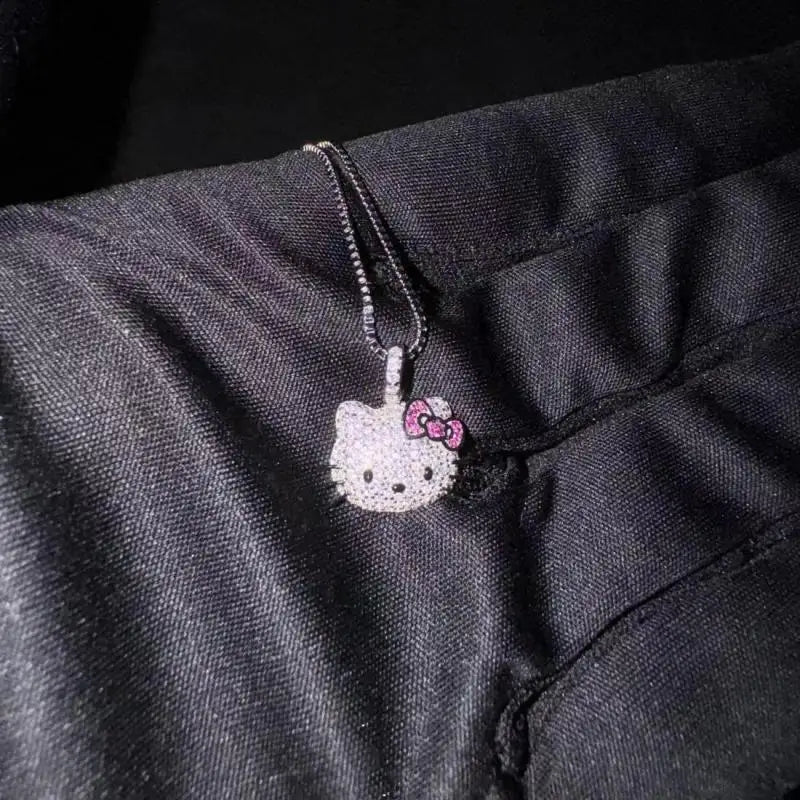 Hello Kitty Rhinestone Necklace