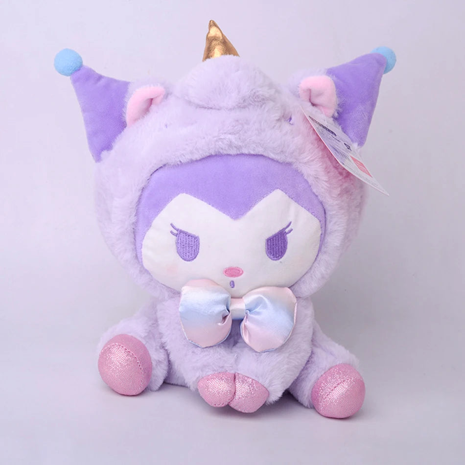 Sanrio Unicorn Plushies Hello Kitty x Kuromi x My Melody x Cinnamoroll