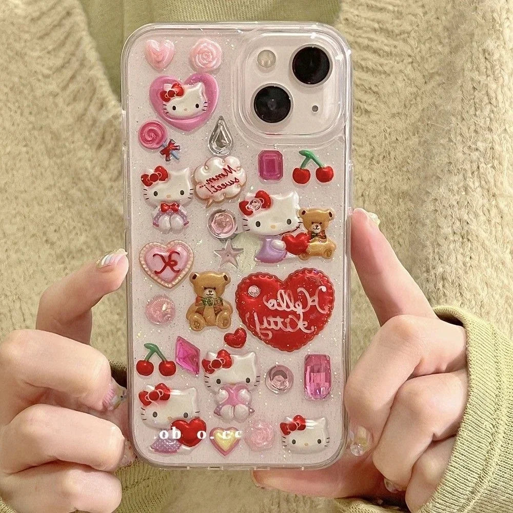 Hello Kitty Valentine's Bling Phone Case