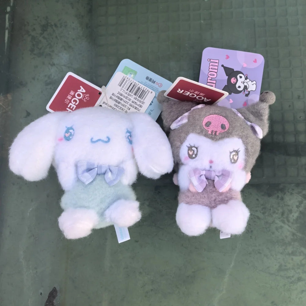 Sanrio Cute My Melody x Pochacco x Hello Kitty x Kuromi x Cinnamoroll Plushie Keychain Pendant