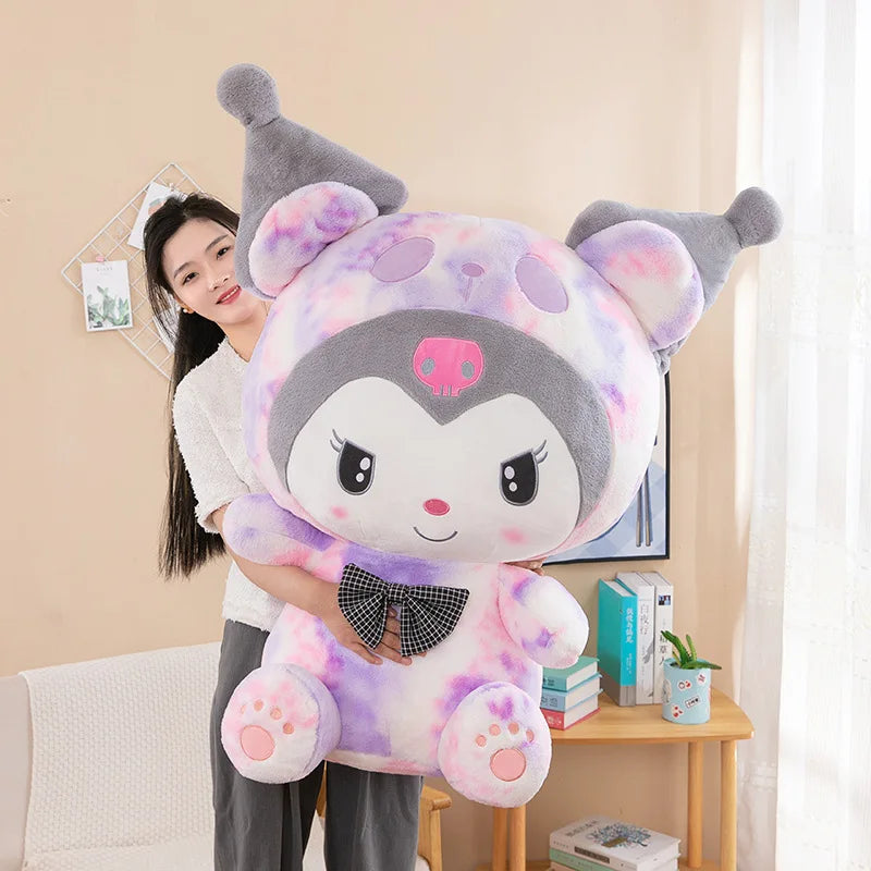 Sanrio Kuromi x My Melody x Cinnamoroll Big Large Tie Dye Plushie 40/60/80cm