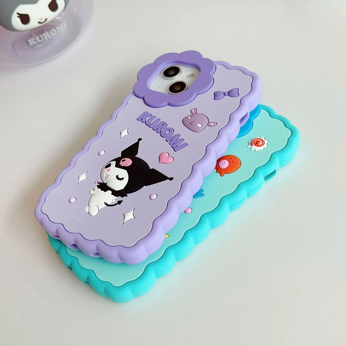 Sanrio Hello Kitty x Kuromi x My Melody x Cinnamoroll Silicone Phone Case