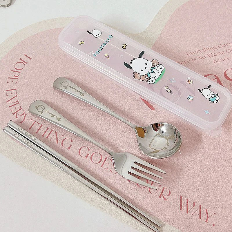 Sanrio Spoon & Fork Set