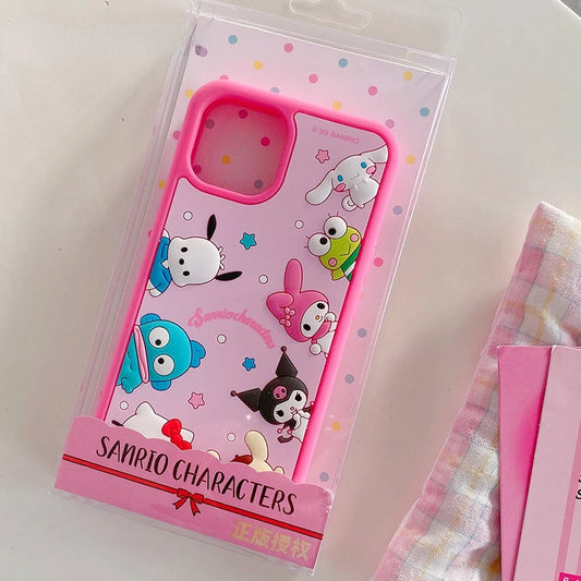 Sanrio Colorful Soft Silicone Phone Cases