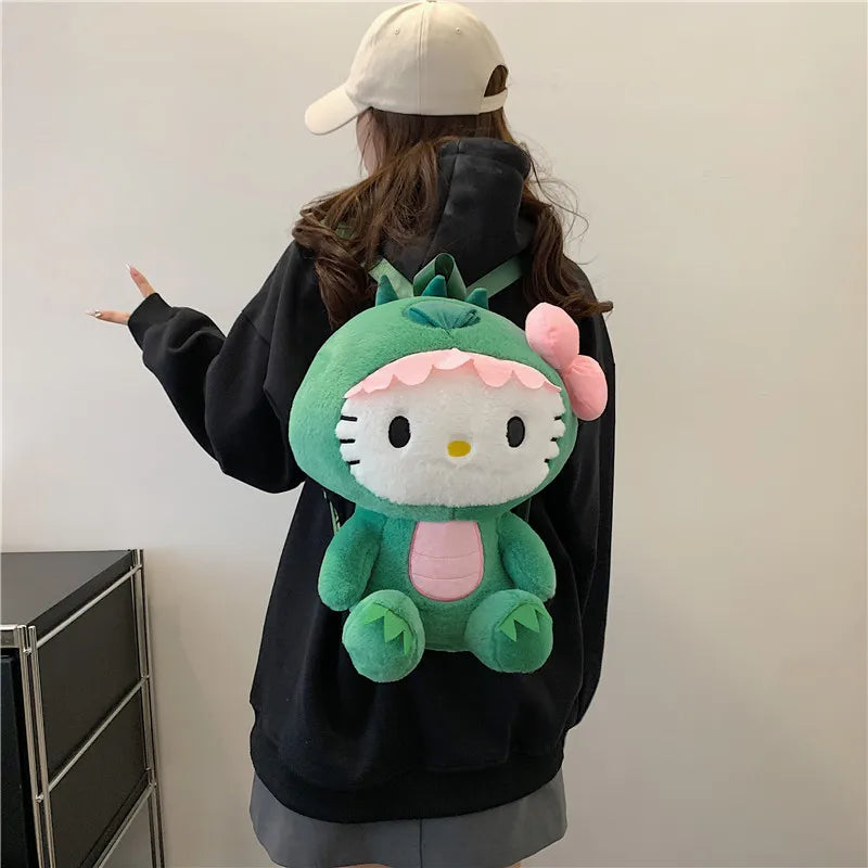 Sanrio Hello Kitty, Kuromi, Cinnamoroll, My Melody Plush Backpack