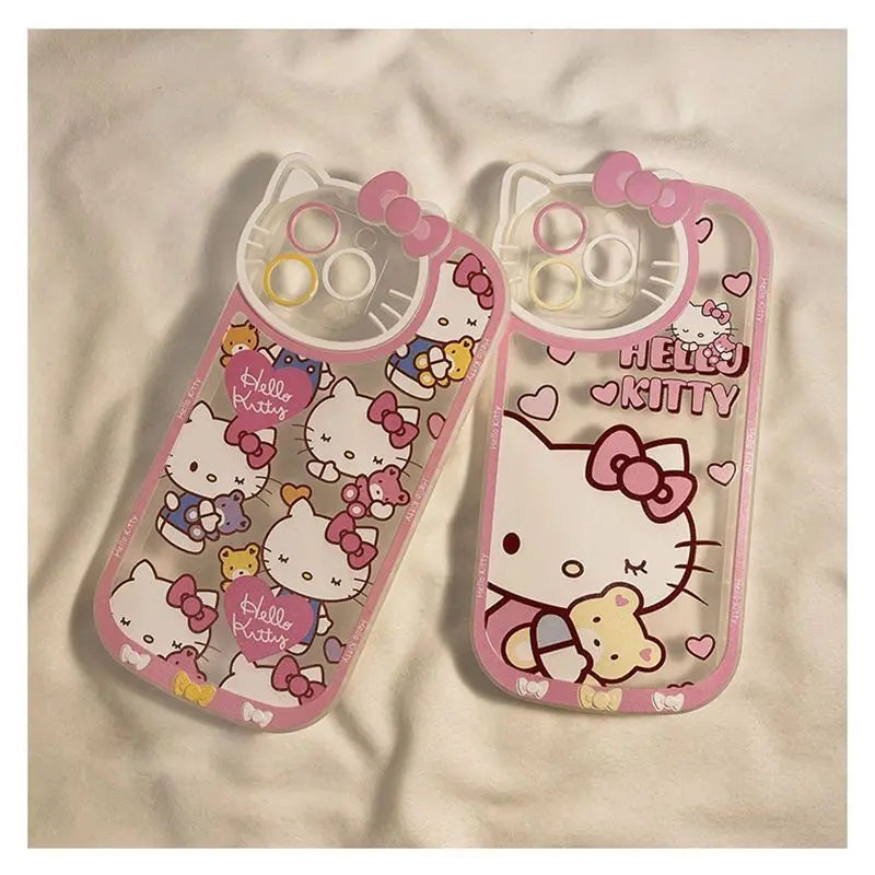 Hello Kitty Cute Transparent Y2k Phone Case