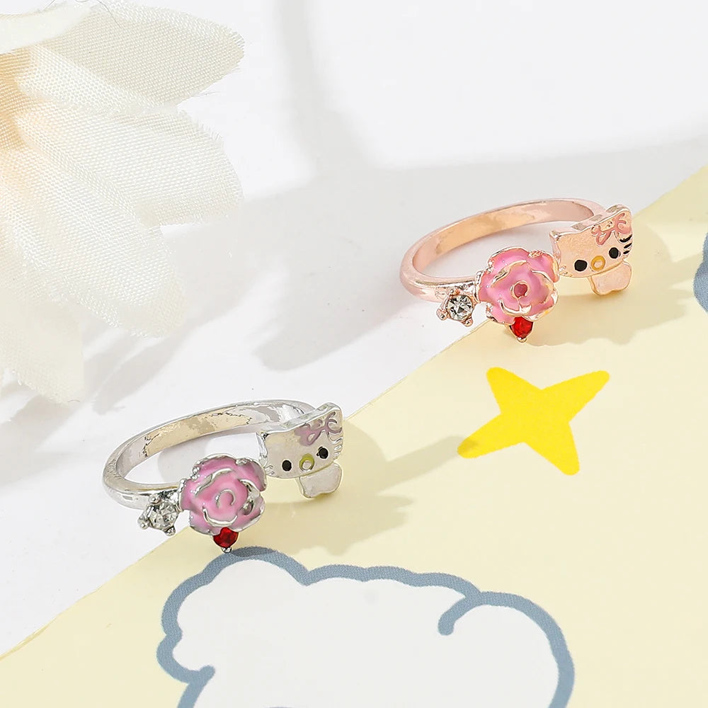 Hello Kitty Rose Ring