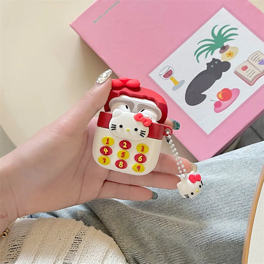 Hello Kitty Telephone AirPods  Case