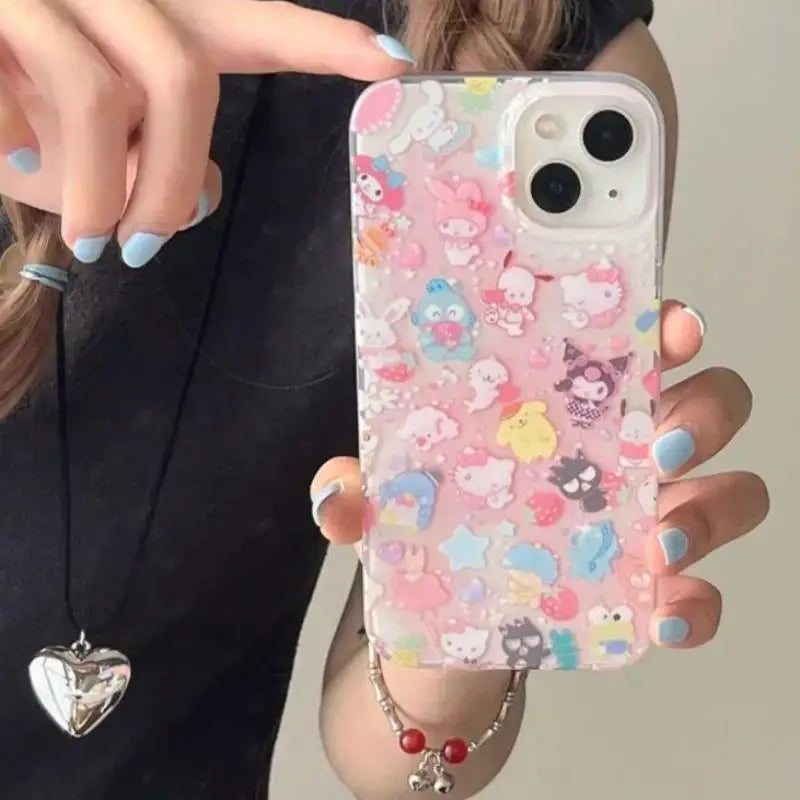 Sanrio Hello Kitty Kuromi Pochacco Y2K Phone Case