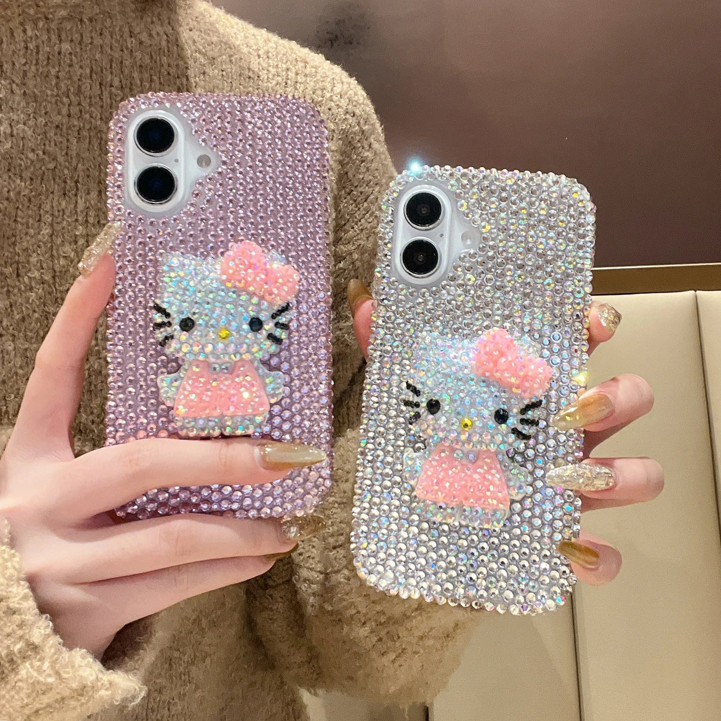 Hello Kitty Flashing Diamonds Phone Case