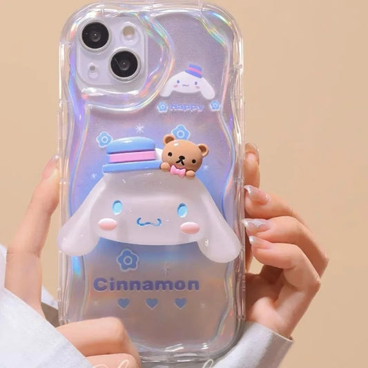 Kawaii Sanrio My Melody Cinnamoroll PomPomPurin Phone Case