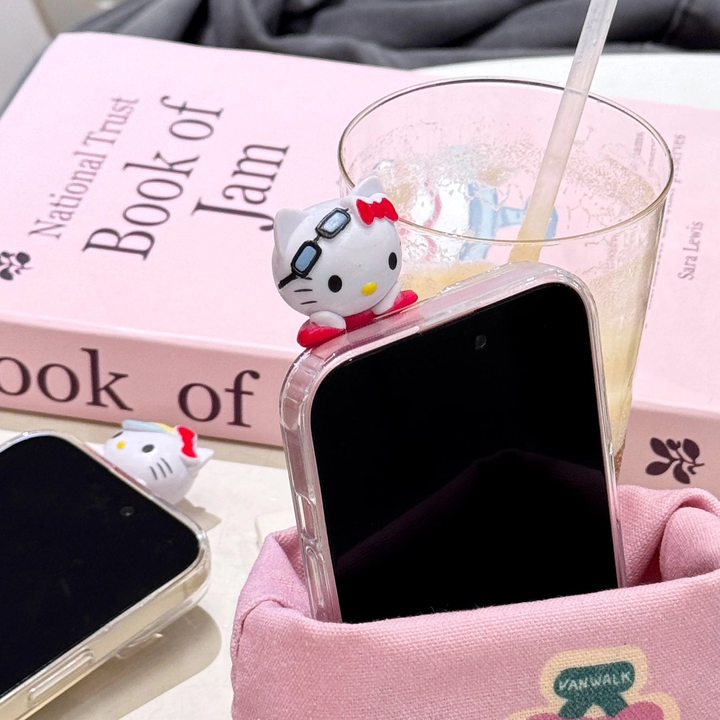 Hello Kitty Cute 3D Pendant Phone Decor Accessory