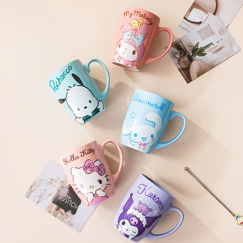 Hello Kitty Ceramic Mug Cups