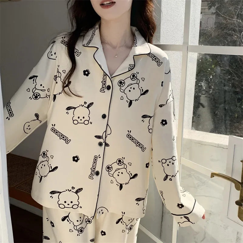 Pochacco Kawaii Sanrio Pajamas