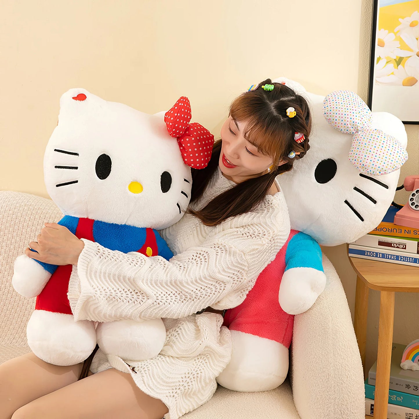 Hello Kitty Large Kawaii 40cm, 60cm 80cm Plushie