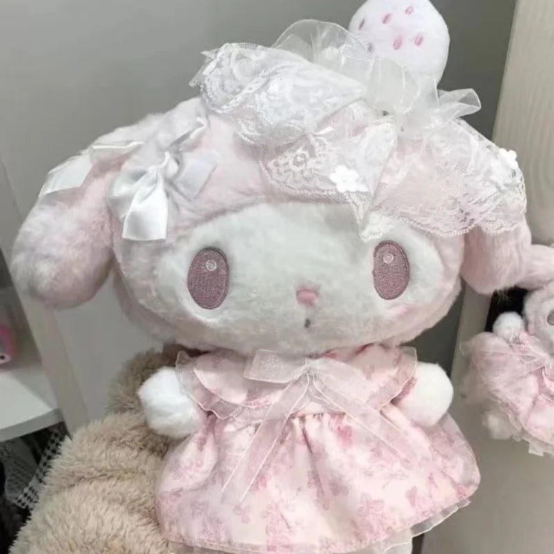 My Melody White Strawberry Plushie